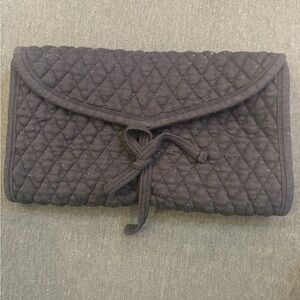 kate quinn Black Quilted changing pad